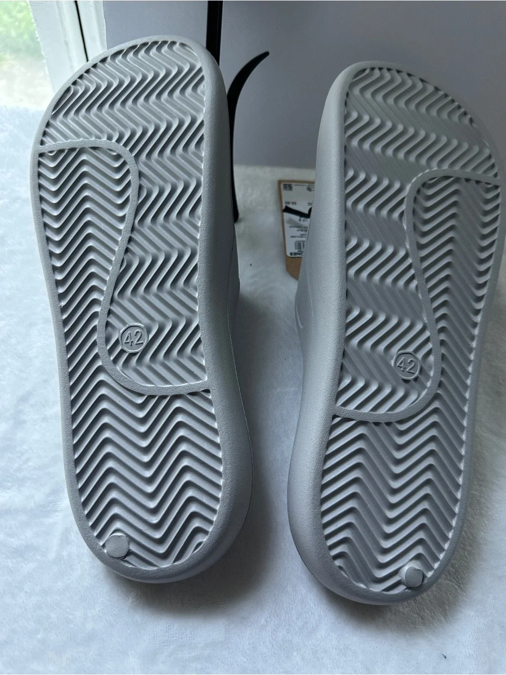 Jack & Jones Gray Slides Pool Slides Mens US Size 9 EU 42 Sandals Flip Flops